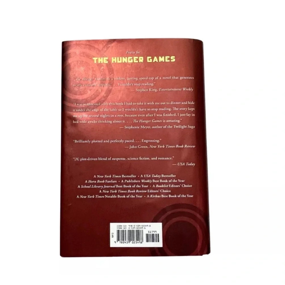 First Edition Hunger Games Catching Fire Suzanne Collins (2009 Hardcover) - Picture 2 of 3